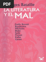 La Literatura y El Mal