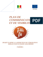 Annexe 4 Plan de Communication Et Visibilite Ue Tekki Fii - Parerba 0