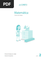 Fichas de Trabajo - Matemática - 2P PDF