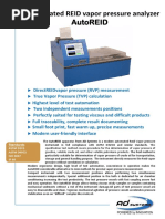 AutoREID - Vapor Pressure Analyzer