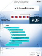 La Magnetostriction