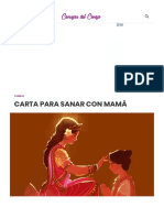 CARTA PARA SANAR CON MAMÁ - Consejos Del Conejo