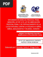 ANALISIS DE LA LEY DE ABREVIACION CEPI Carlos Ortega S PDF