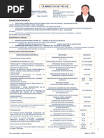 Curriculum Vitae Marzo 2019