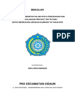 Cover Makalah Dan Biodata Makalah PKK