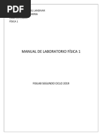 Manual de Laboratorio Física I