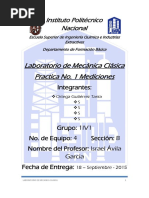 Practica 1 Mecanica Clasica