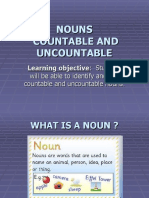 Countable and Uncountable Nouns Presentation