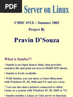 CMSC 691X - Summer 2002 Project By: Pravin D'Souza