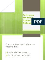 #7 Reference Models in Communication Networks