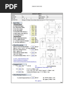 Base Plate Design With Moment and Axial