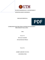 Bab 1-3 Pra PSM Thesis Format Nasir Tube Well Chapter 1 To 3 A