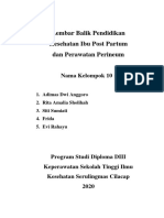 Lembar Balik Pendidikan Kesehatan Ibu Post Partum PERSONAL HYGIENE