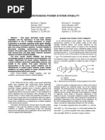 Understanding Generator Power System Stabilizer