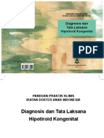 Panduan Praktik Klinis Diagnosis Dan Tata Laksana Hipotiroid Kongenital