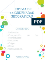 Coordenadas Geograficas