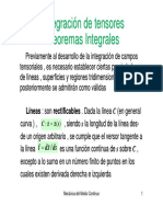 Integracion de Tensores-Teoremas Integrales