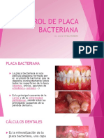 Control de Placa Bacteriana