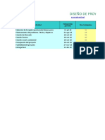 Plantilla Diagrama de Gantt - Corrección