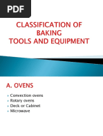 CLASSIFICATION OF BAKING Tools POWERPOINT 2016