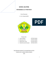 Pemerikisaan Protein Kel 6 Print PDF