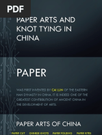 Paper Arts of China