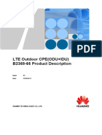 LTE Outdoor CPE B2368 66 Product Description PDF