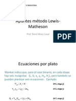 Apuntes Método Lewis Matheson