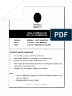 MDB3033 - Heat Transfers