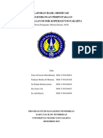 Laporan Hasil Observasi