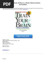 Train Your Brain 60 Days To A Better Brain