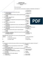 Answer Key Q3 Exam Mapeh 9