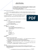 Divide Et Impera - Sortare Quicksort