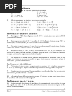 1ESO U1 Numeros - Naturales - Divisibilidad