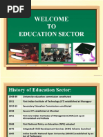 Welcome TO Education Sector