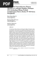 Jurnal Pengaruh Pemanfaatan Hutan Mangrove