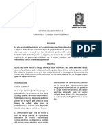 Informe de Laboratorio Superficies H. Líneas de Campo Eléctrico