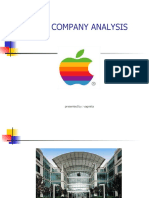 Apple Company Analysis: Presented By: Vagmita