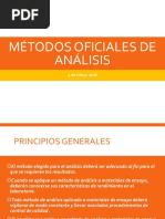 Métodos Oficiales de Análisis