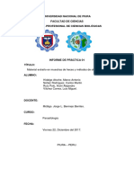 Informe de Parasitología 1