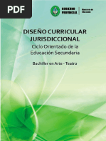 Bachiller en Arte - Teatro PDF