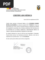 Certificado Medico PDF