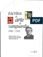 Escritos de Arte de Vanguardia 1900 1945