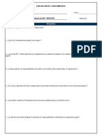 Evaluacion de Conocimientos IATF 16949-2016 DS