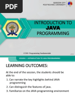 CC102 Lesson 2 Bsit - PPT 97 2003 Support Intro To Programming Funda