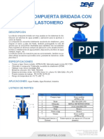 Ficha Tecnica - Valvula Compuerta Bridada Con Elastomero