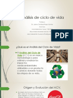 5.1 Análisis Del Ciclo de Vida