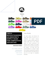 Operations Management Crocs Shoes Case Study