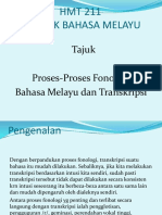 Nota K2 2013 HMT 211 Proses Fonologi BM Dan Transkripsi