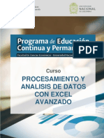 Curso Procesamiento y Analisis de Datos Con Excel Avanzado V18.5